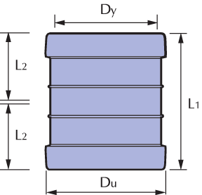 PVC cev KLASA S (SDR 34; SN 8) DIMENZIJA KOD e Du L1 L2 L3 Dy x L (mm) (mm) (mm) (mm) (mm) (mm) x0 x0 x3000 x00 x0 x0 x3000 x00 x0 x0 x3000 x00 x0 x3000 x00 x0 x3000 x00 x0 x3000 x00 00x0 00x3000