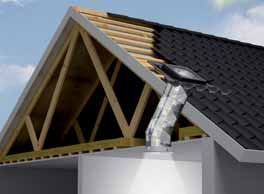 GVT Strešna lina Strešna lina GVT za izhod na streho je primerna za prazna podstrešja oziroma nebivalne prostore.