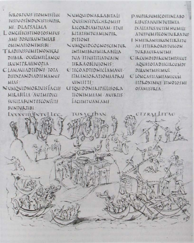 Utrecht Psalter, Psalm 88,