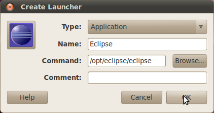 Το εικονίδιο του Eclipse εμφανίζεται στην επιφάνεια εργασίας του κόμβου n00.