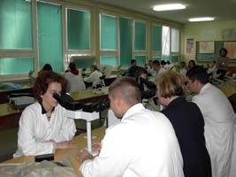 Nastava na pojednim predmetima odvija se u toku jednog, a najviše u toku dva semestra u skladu sa planom izvođenja nastave.