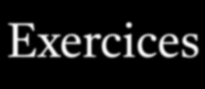 Exercices Temps prévu: 4 heures (approximatif) q S assurer d avoir bien compris les exemples du texte grec dans cette leçon. q Mémoriser la conjugaison de λύω au présent indicatif actif.