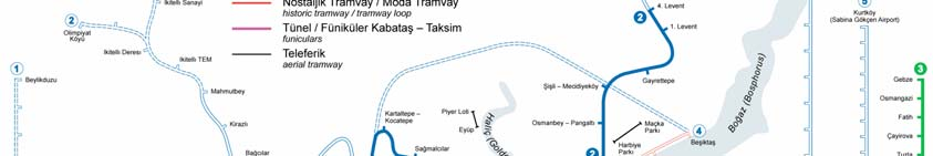 Τραμ Η Istanbul έχει μεγάλη παράδοση στα τραμ καθώς ήδη από το 1871 λειτουργούσαν 4 γραμμές ιππήλατων τραμ οι οποίες μετέφεραν σε ετήσια βάση 4,5 εκ επιβάτες.