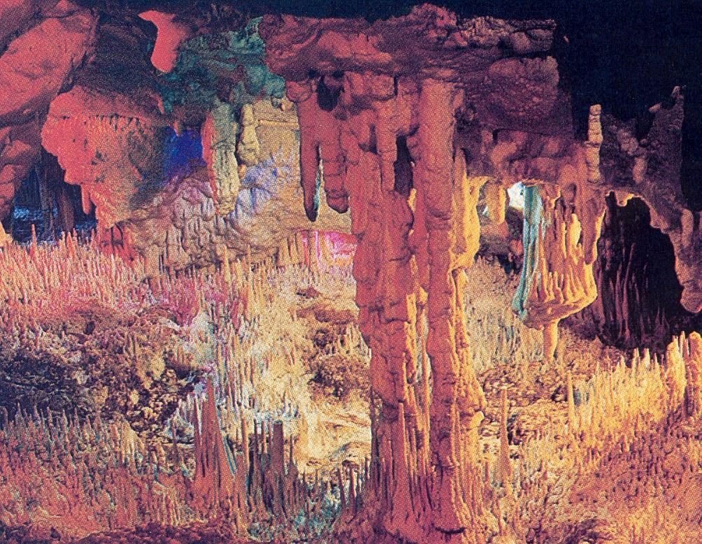 Σταλακτίτες και σταλαγμίτες Ένα θαύμα της φύσης όξινο νερό Ασβεστολιθικό σπήλαιο Τέτοια σπήλαια σχηματίζονται από τη δράση όξινου υπόγειου νερού πάνω σε ασβεστολιθικά πετρώματα.