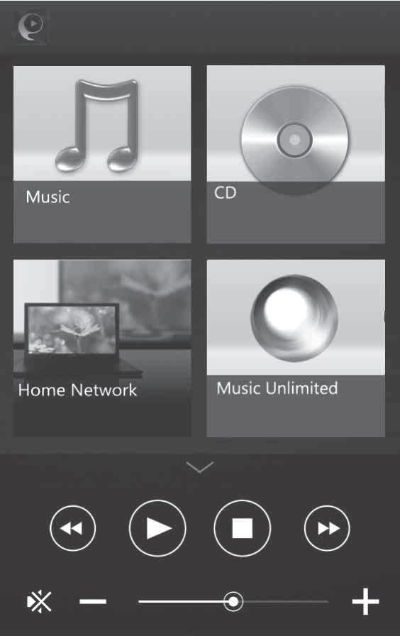 Hudobné služby Využívať môžete rôzne hudobné služby. Ovládacie zariadenia pre vašu domácu sieť Môžete prehrávať hudbu uloženú v počítači alebo na serveri DLNA prostredníctvom siete.