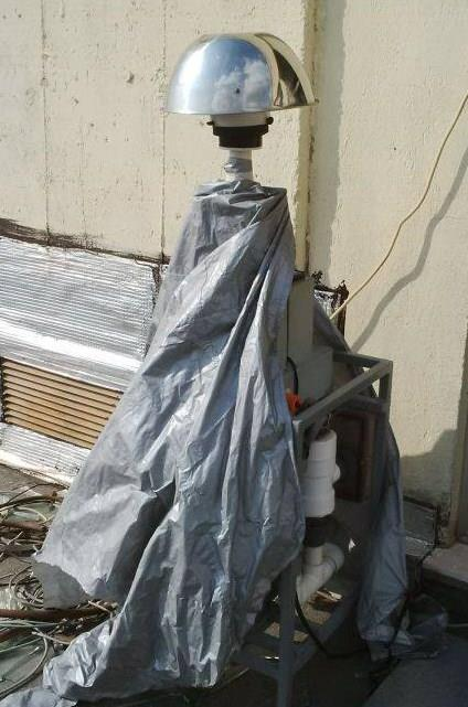 5.7 ΑΠΟΤΕΛΕΣΜΑΤΑ ΜΕΤΡΗΣΕΩΝ ΜΕ ΤΗ ΧΡΗΣΗ ΑΝΙΧΝΕΥΤΗ ΥΠΕΡΚΑΘΑΡΟΥ ΓΕΡΜΑΝΙΟΥ HPGe Οι μετρήσεις έγιναν στην ταράτσα του κτιρίου Δ της Πολυτεχνικής Σχολής γιατί εκεί είναι εγκατεστημένη η αντλία αέρα, στην