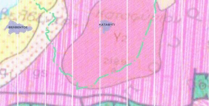 2.2 Εδαφικές συνθήκες Τα εδάφη του Δασικού Συμπλέγματος χαρακτηρίζονται σαν αυτόχθονα, που προήλθαν από την αποσάθρωση του μητρικού πετρώματος, με την επίδραση εξωτερικών φυσικοχημικών παραγόντων