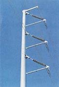 μεταφοράς (line post insulators).