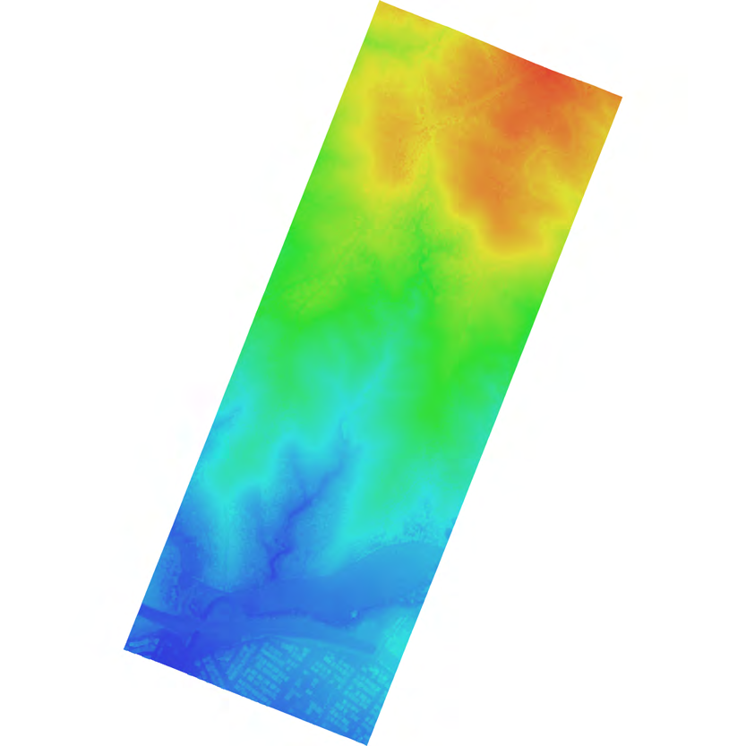 Digital Elevation Model 380 m 80 m Fig. 4.