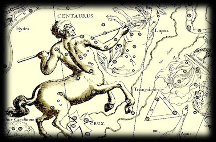 Κένταυρος Centaurus (φαίνεται την Άνοιξη) Είναι αστερισμός που σημειώθηκε στην αρχαιότητα από τον Πτολεμαίο και είναι ένας από τους 88 επίσημους αστερισμούς που αναγνώρισε η Διεθνής Αστρονομική Ένωση.