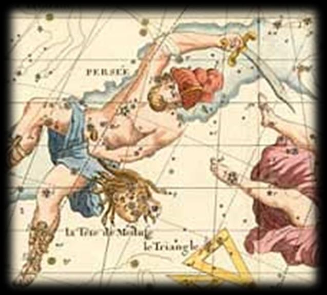 Περσέας Perseus (φαίνεται τον Χειμώνα) Eίναι αστερισμός που σημειώθηκε στην αρχαιότητα από τον Πτολεμαίο και είναι ένας από τους 88 επίσημους αστερισμούς που θέσπισε η Διεθνής Αστρονομική Ένωση.