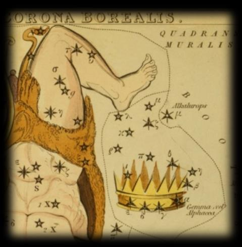 Βόρειος Στέφανος Corona Borealis Είναι αστερισμός του βορείου ημισφαιρίου που σημειώθηκε στην αρχαιότητα από τον Πτολαεμαίο και είναι ένας από τους 88 επίσημους αστερισμούς που θέσπισε η Διεθνής
