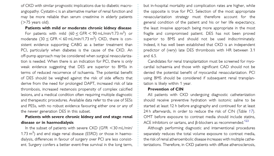 CABG vs.