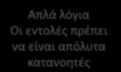 αλγόριθμο και να μπορέσει να τις εκτελέσει.