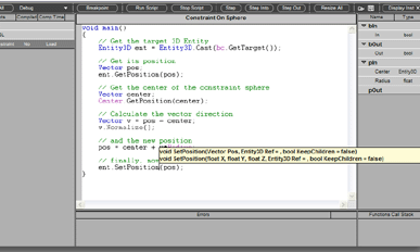 Σχήμα 2.28. Το λογισμικό Virtools (εικόνα Virtools). EON Studio. Το EON Studio [113] (σχήμα 2.29) είναι ένα εργαλείο για την ανάπτυξη τρισδιάστατων εφαρμογών με δυνατότητα αλληλεπίδρασης.