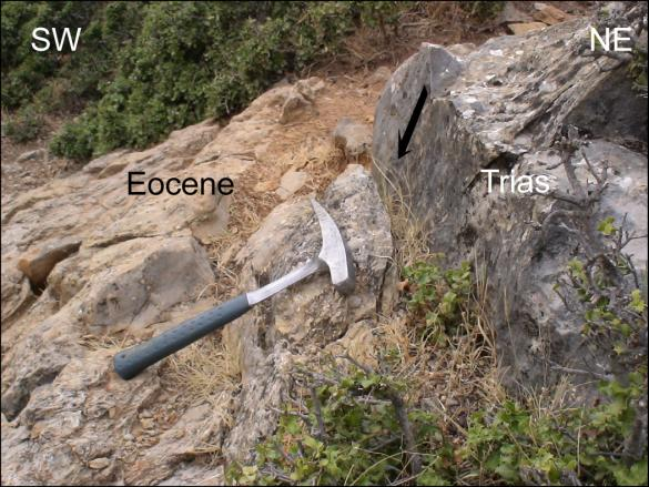 28), and therefore developed after the deposition of Krania Fm. (i.e. after Eocene). Picts 16, 17.