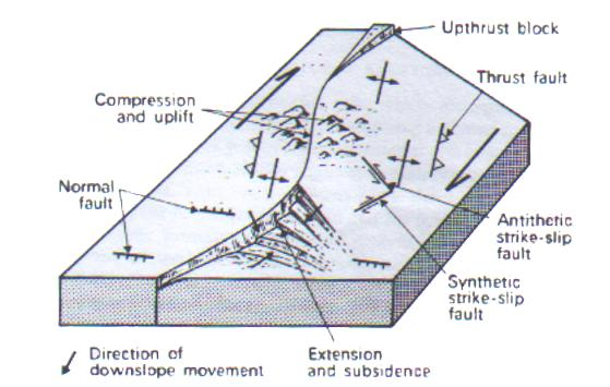 tectonics with low- and high-angle normal faulting controlled the subsidence of the last stages of MHT.