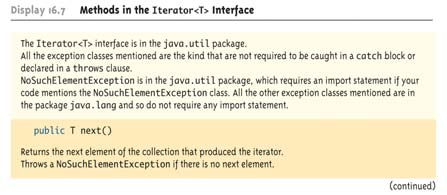 Μέθοδοι στο Iterator<T> Interface (1/2) 73 Μέθοδοι στο Iterator<T> Interface (2/2) 74