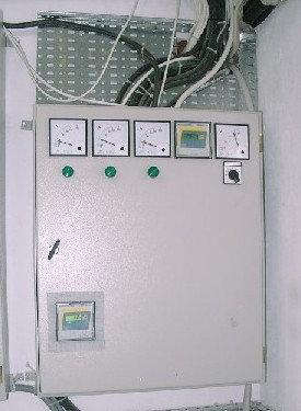 Electrical cosumptio of the buildig Συνολική κατανάλωση ηλεκτρικής ενέργειας - περίοδος 15/4/2002 (16:25) -17/4/2002 (22:24) 2 1.8 1.6 1.4 kwh 1.2 1 43,3 0.8 0.6 0.4 0.