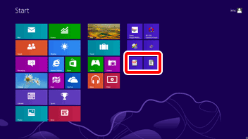 Καταχωρήστε τα Windows 8 στις παρακάτω θέσεις. ΣΗΜΕΙΩΣΗ Υποδεικνύει την ύπαρξη επεξηγηματικών σημειώσεων για μια λειτουργία ή επιπλέον πληροφοριών για μια διαδικασία.