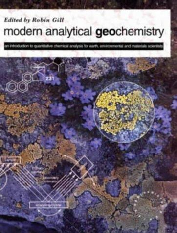 Modern Analytical Geochemistry, edited by R.