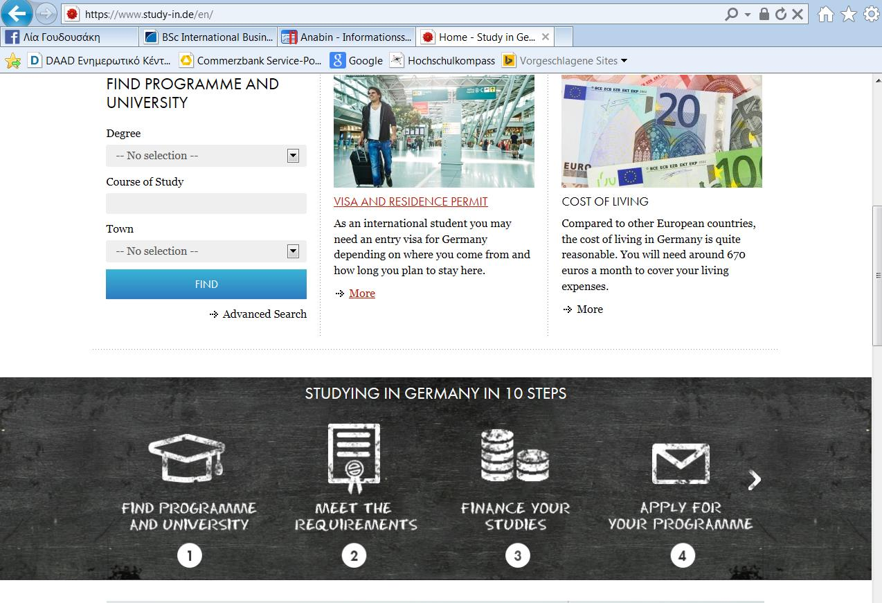 Studying in Germany Page 12 Πώς μπορώ