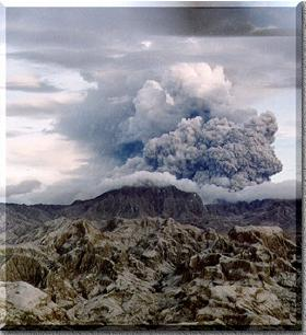 Pinatubo volcano Η έκρηξη το 1991 εκτόξευσε στη στρατόσφαιρα δέκα εκ. τόνους διοξείδιο του θείου.