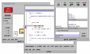 22 Εικόνα 14: Παράθυρο του debugger Το πιο σημαντικό σημείο είναι ότι το βέλος στον editor δείχνει επίσης την επόμενη γραμμή που θα εκτελεστεί (δηλ.