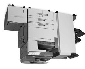 Μέγιστες υποστηριζόμενες διαμορφώσεις 46 Lexmark X950 Series Lexmark X950de με μονάδα θήκης διπλής διάταξης, τροφοδότη υψηλής