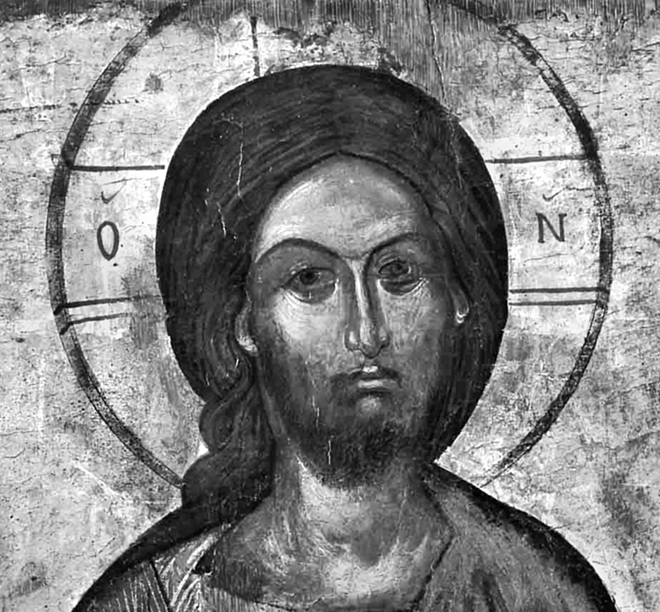 ΝΕΚΤΑΡΙΟΣ ΖΑΡΡΑΣ Εικ. 2. Βενετία, Μουσείο Εικόνων. Ο Χριστός, λεπτομέρεια της Εικ. 1.