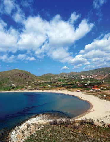 Hiking trails and caves The exploration of Limnos wild nature starts with some of the most impressive hiking routes, such as the one leading to the Chapel of Panagia Kakaviotissa.