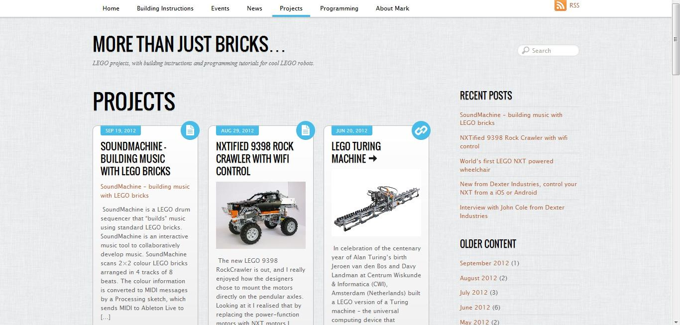 1.7. Thinkbricks Joonis 13. thinkbricks.net lehekülg http://thinkbricks.