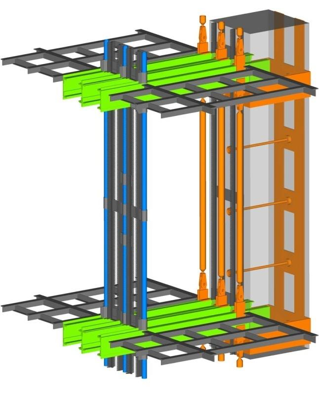Εικ. 16 Σύστημα ελκυστήρων Εικ. 17 Σύστημα ελκυστήρων ΒΙΒΛΙΟΓΡΑΦΙΑ. American Institute of Steel Construction Inc., 20005. Detailing for Steel Construction.