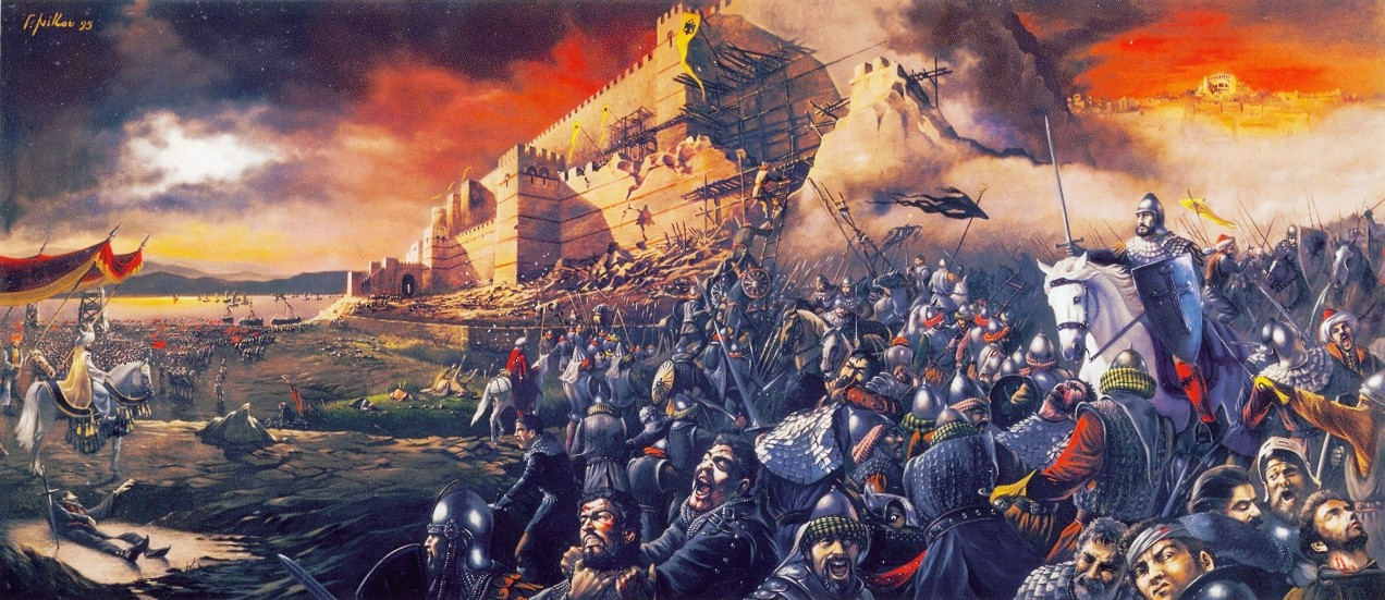 Άλωση της Πόλης από τους Τούρκους 1453 Η Ορθόδοξη Βυζαντινή Αυτοκρατορία έπαψε πια να υφίσταται και στη θέση της ιδρύθηκε και αναπτύχθηκε η Μωαμεθανική Οθωμανική