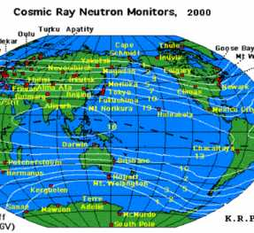 53 GV) είναι λίγοι και οι μετρήσει του έχουν ιδιαίτερο ενδιαφέρο ον για τη μελέτη ανισοτροπιών τη κοσμική ακτινοβολία που σχετίζονται με την έρευνα του Διαστημικού Καιρού, που είναι η Μετεωρολογία