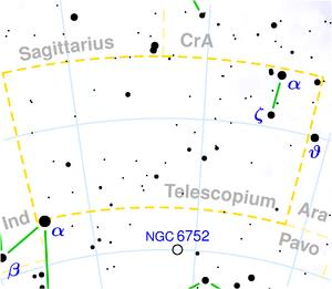 Τηλεσκόπιων Telescopium Είναι αστερισμός που σημειώθηκε πρώτη φορά το είναι 1763 από τον LaCaille και είναι ένας από τους 88 επίσημους αστερισμούς που θέσπισε η Διεθνής Αστρονομική Ένωση.