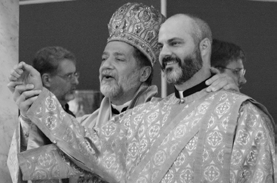 James Honeycutt at the Holy Trinity Greek Orthodox Church in Nashville, Tennessee. Fr.