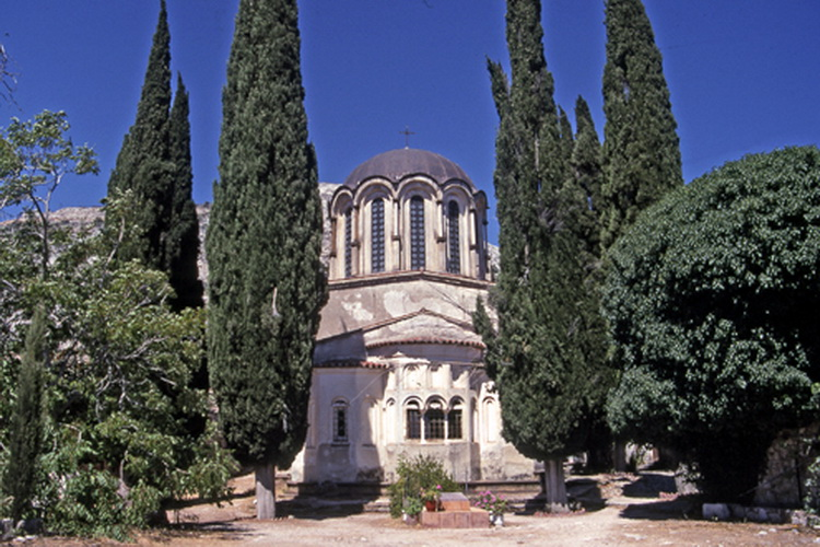 Το χαρακτηριστικό του τύπου είναι ότι η οκταγωνική μορφή της εκκλησίας δεν διαγράφεται στην περίμετρο του κτίσματος αλλά προκύπτει από τον τρόπο με τον οποίο ο τετράγωνος χαμηλά χώρος του κυρίως ναού
