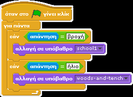 .. μας επιτρέπουν να εκτελούμε μικροσενάρια εντολών εφόσον ισχύουν ορισμένες συνθήκες.