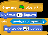 τι προκαλούν στον χαρακτήρα μας, όπως φαίνεται στην επόμενη εικόνα. Πατώντας σε κάθε κατηγορία, εμφανίζονται από κάτω οι αντίστοιχες διαθέσιμες εντολές.