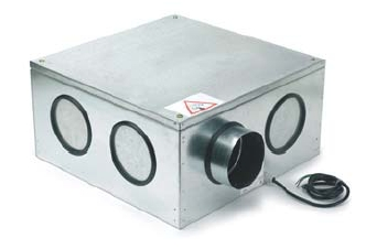 Ventilátor Vzduchová jednotka Rozmery Technické údaje Srdcom systému je vzduchová jednotka. V skrini jednotky je osadený ventilátor, skriňa je vybavená zvukovou a tepelnou izoláciou.