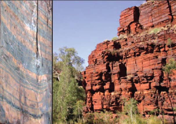 7, 2011) Banded Iron Formation specimen from Upper