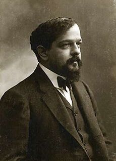 Claude Debussy Γάλλος συνθέτης,κύριος εκπρόσωπος του μουσικού ιμπρεσιονισμού με τα έργα του «Η θάλασσα»(la mer,1908), «Εικόνες»(