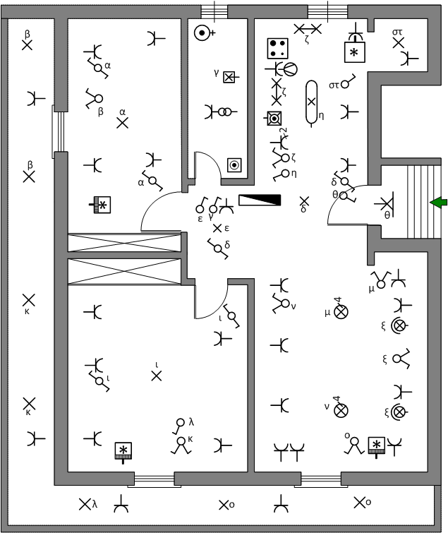 Παράδειγμα Τοποθέτηση Ηλεκτρικών Συμβόλων "Εισαγωγή