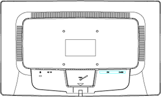 ά 3) Οπές στήριξης VESA(100x100 mm)