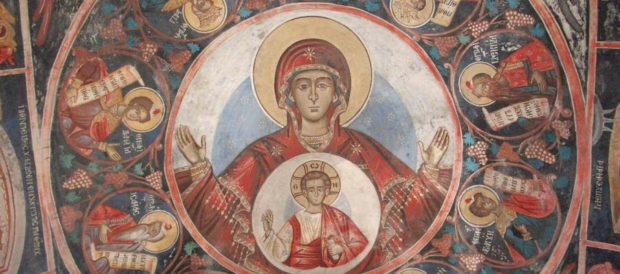 Περίοδος της Τουρκοκρατίας Την περίοδο της τουρκοκρατίας η τέχνη της αγιογραφίας διατηρήθηκε, γιατί για τους χριστιανούς (κυρίως για Έλληνες, Σέρβους και Βούλγαρους) είχε θρησκευτική και εθνική