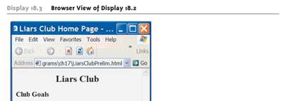 Ένα HTML έγγραφο (3/3) 19 Όψη στον browser ενός HTML εγγράφου 20 URL Ένα URL είναι το όνοµα ενόςhtml
