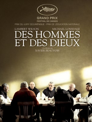 MERCREDI / ΤΕΤΑΡΤΗ 23 11:30 PROJECTION DU FILM «DES HOMMES ET DES DIEUX» DE XAVIER BEAUVOIS, 120 (2010) César 2010 du meilleur film - Grand prix du jury du Festival de Cannes 2010 Προβολή της ταινίας