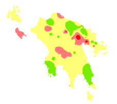 από το επιφανειακό εδαφικό στρώµα. Η άρδευσηδενλαµβάνεται υπόψη.