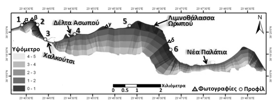 στάθμης της θάλασσας. 2.